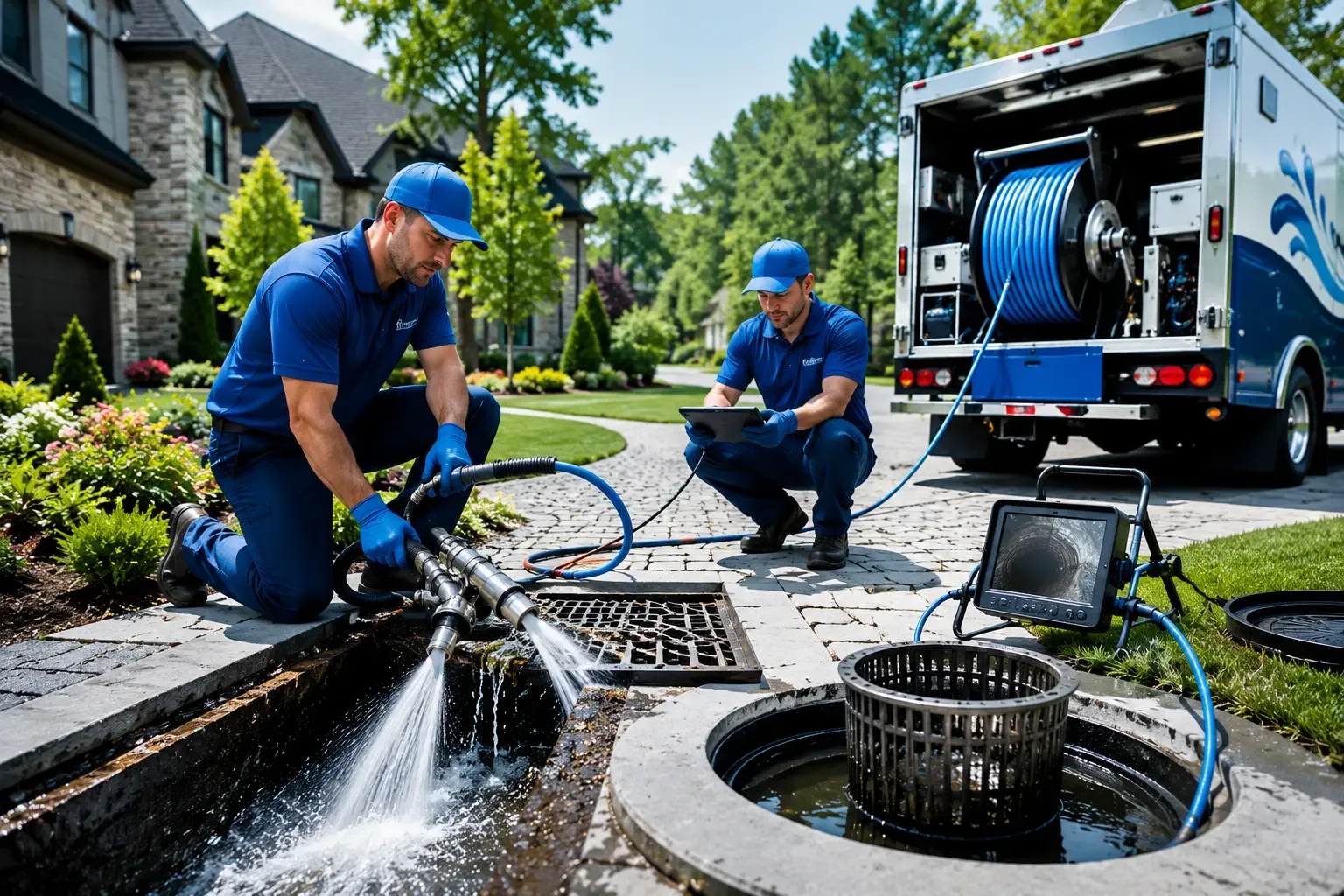 Local outdoor drain cleaning professionals in Glenbeulah, WI