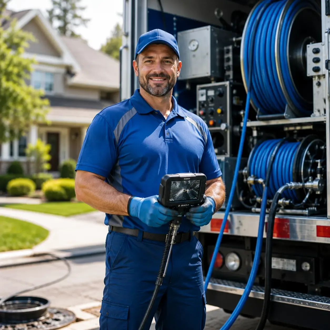 Local outdoor drain cleaning specialists in Glenbeulah, WI